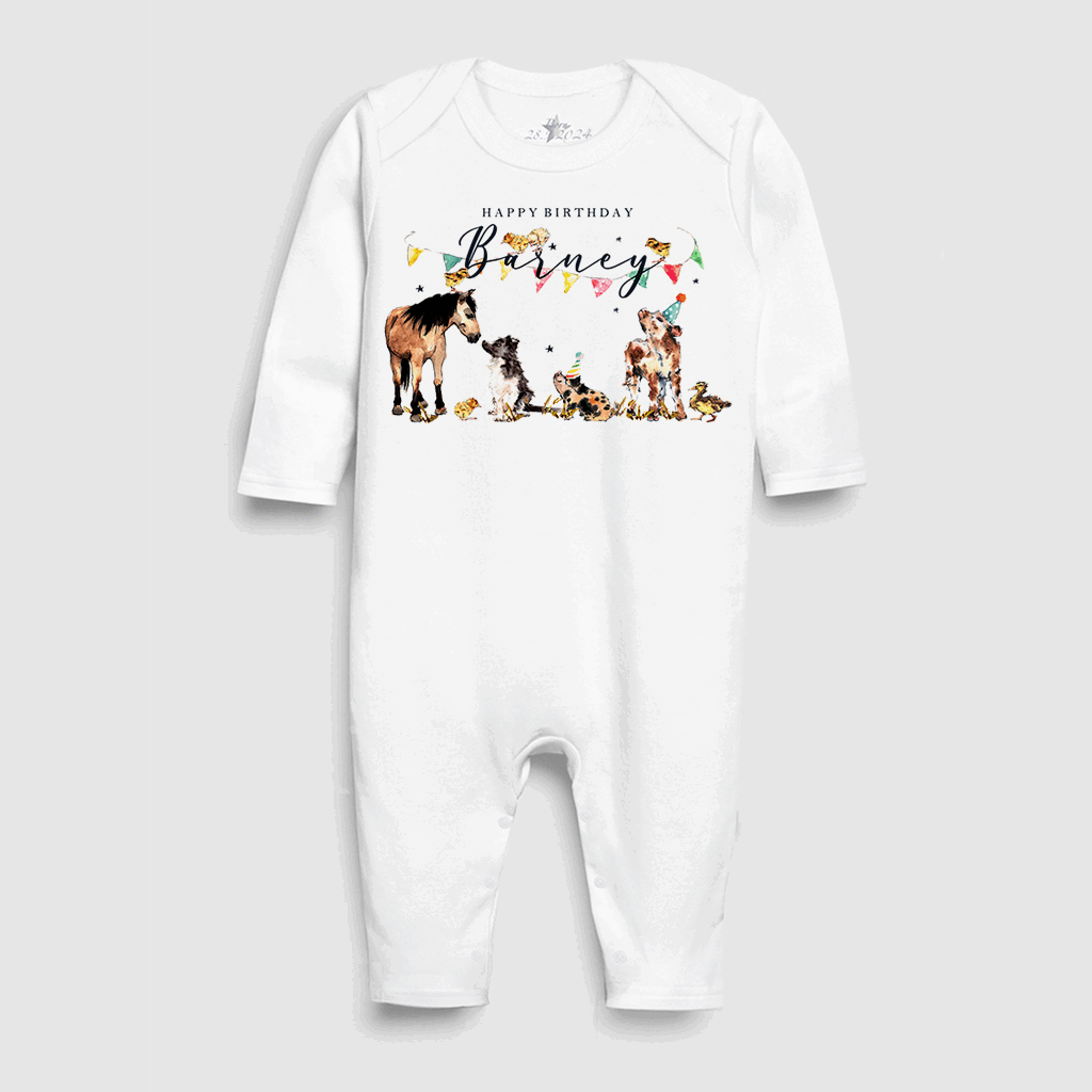 Fun at the Farm Sleepsuit