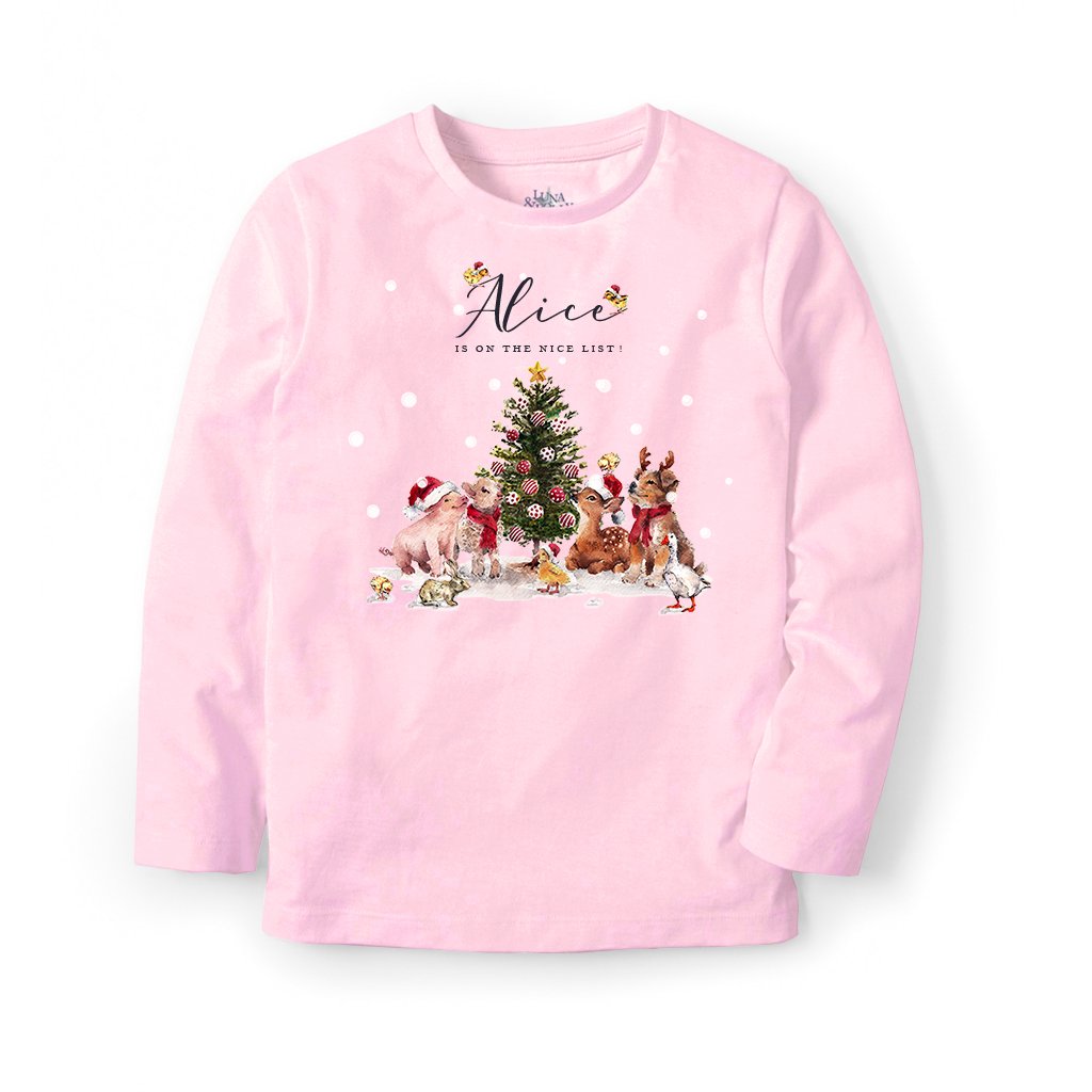 Christmas Farm Scene Tee