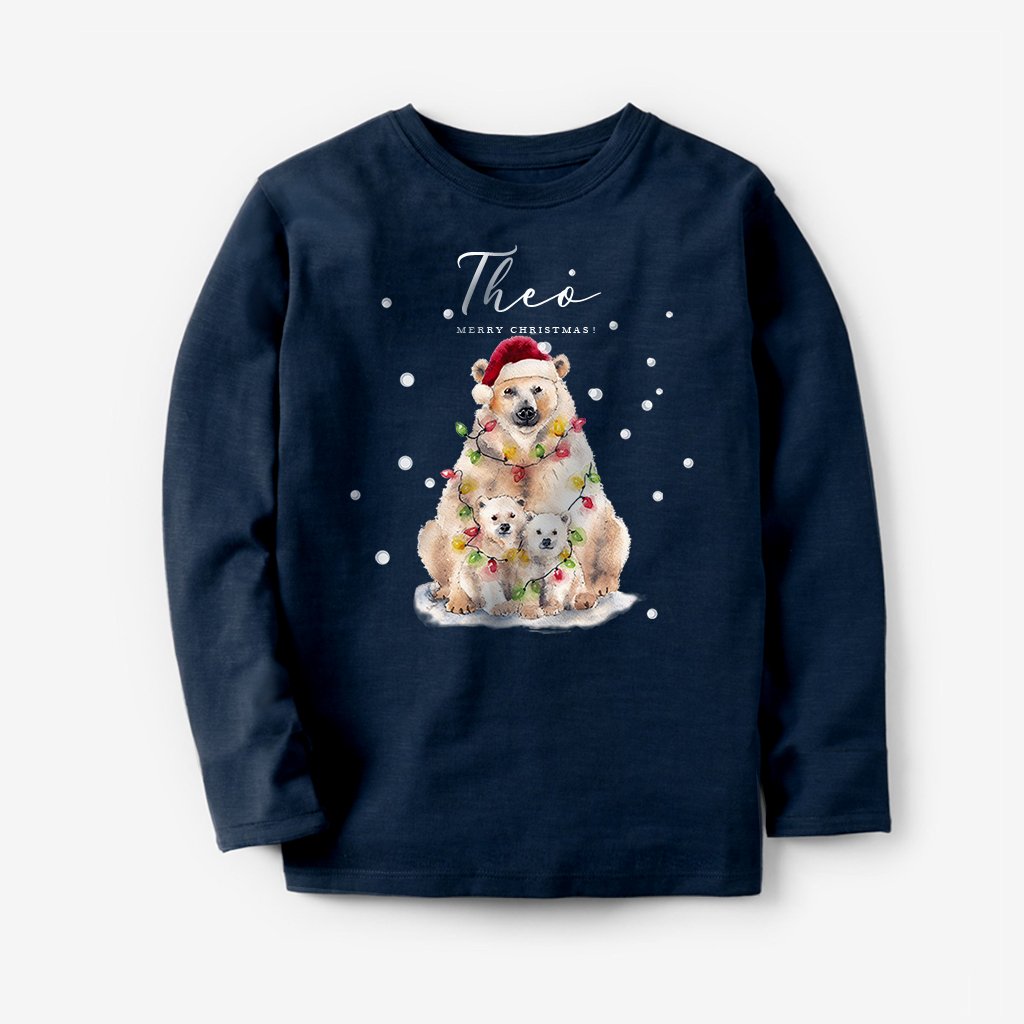 Polar Bear Christmas Tee