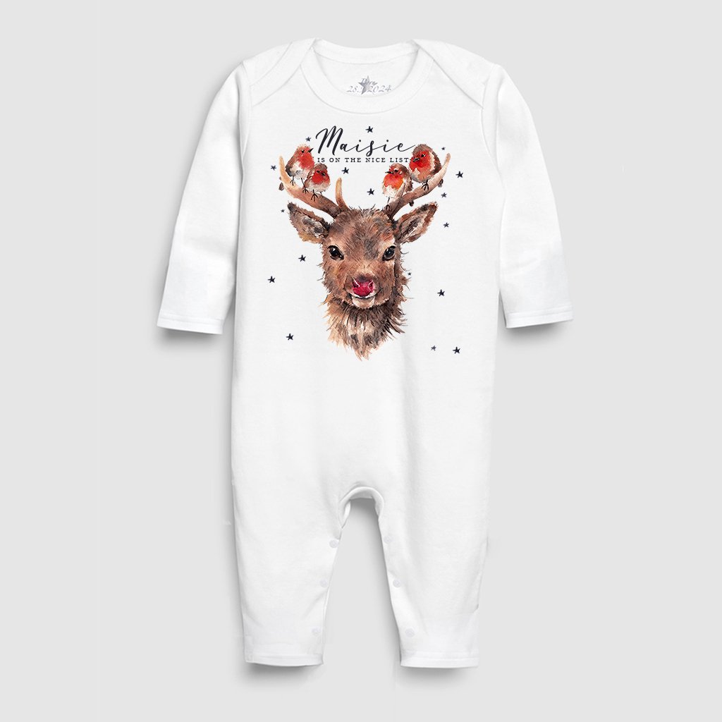 Christmas Rudolph Sleepsuit