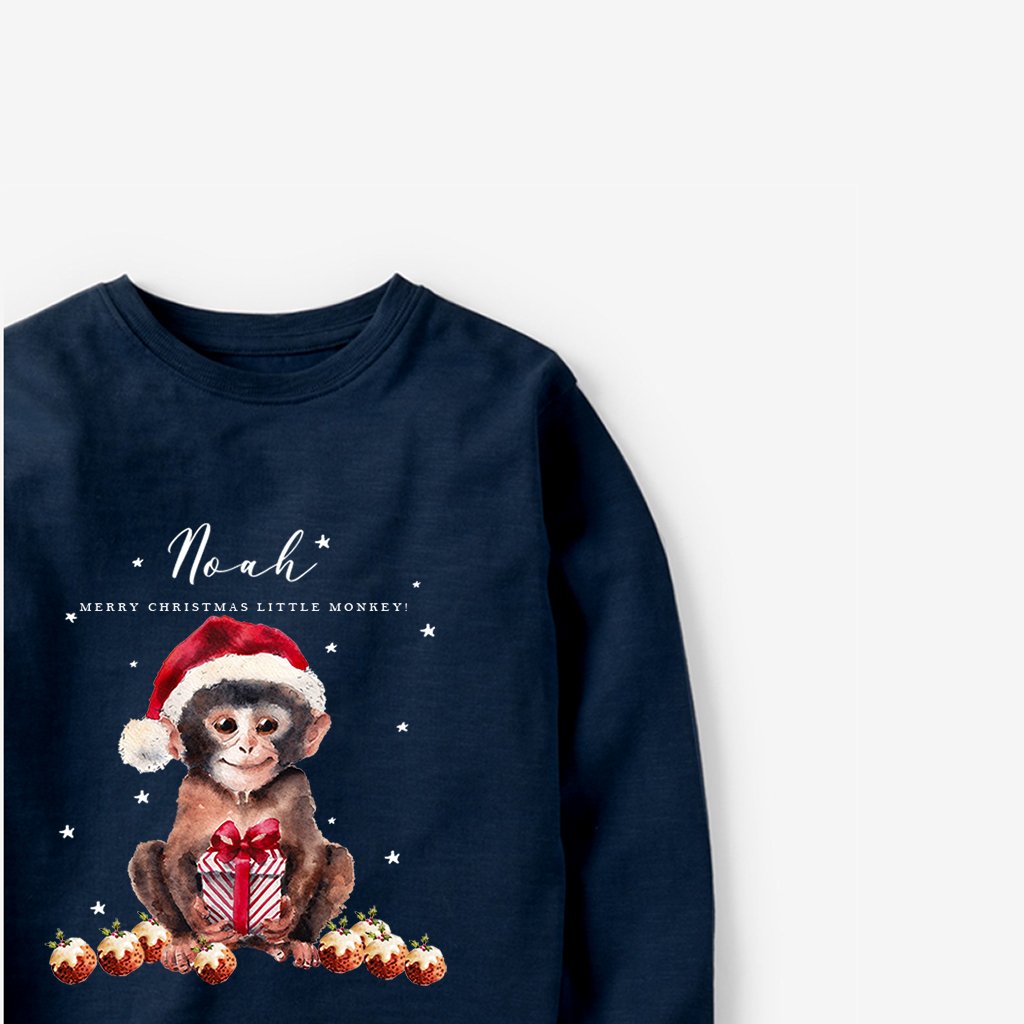 Christmas Monkey Tee - Image 4