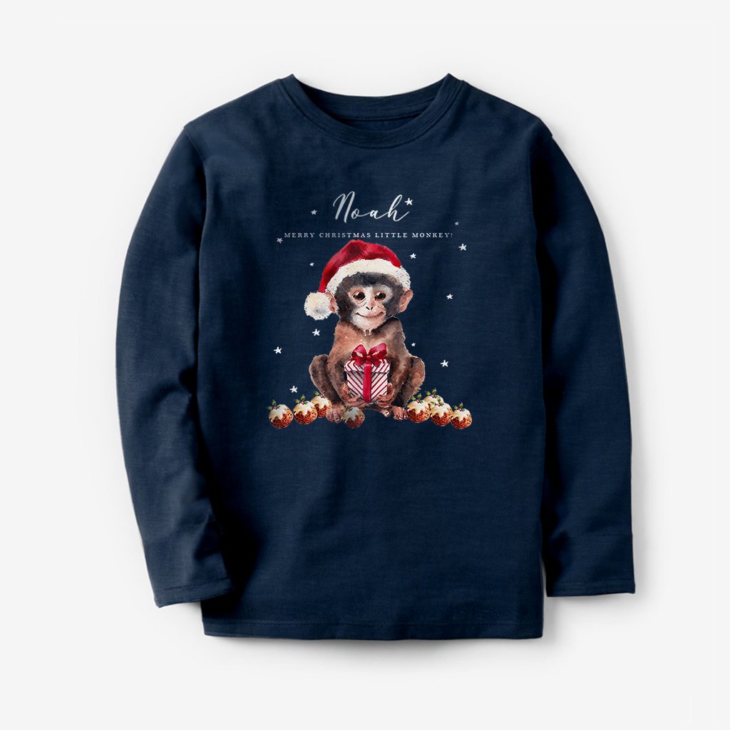 Christmas Monkey Tee - Image 3