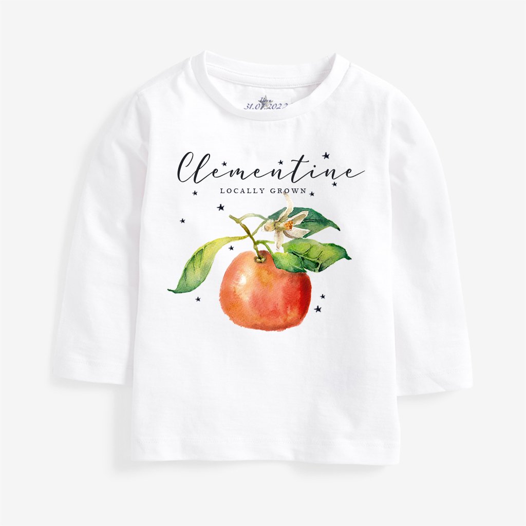 Clementine Newborn Tee