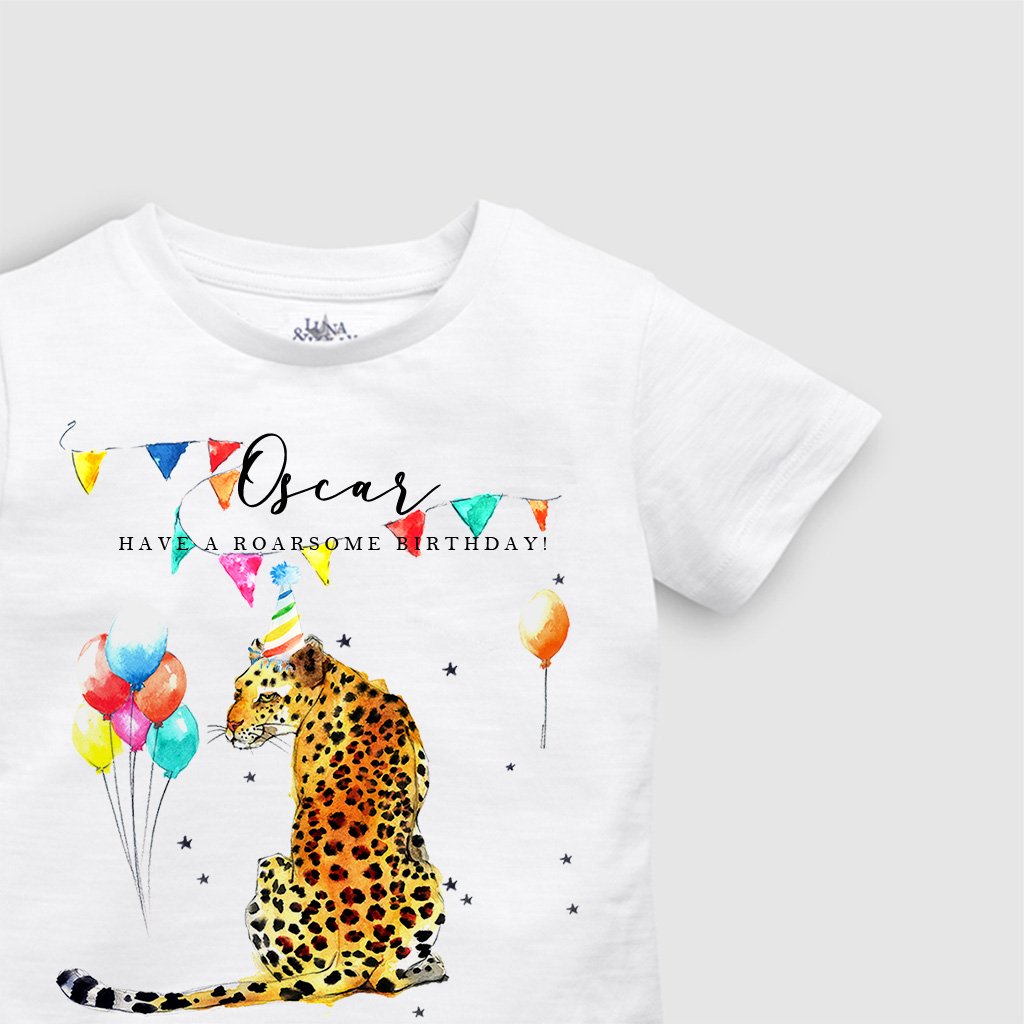 Leopard Birthday Tee - Image 2