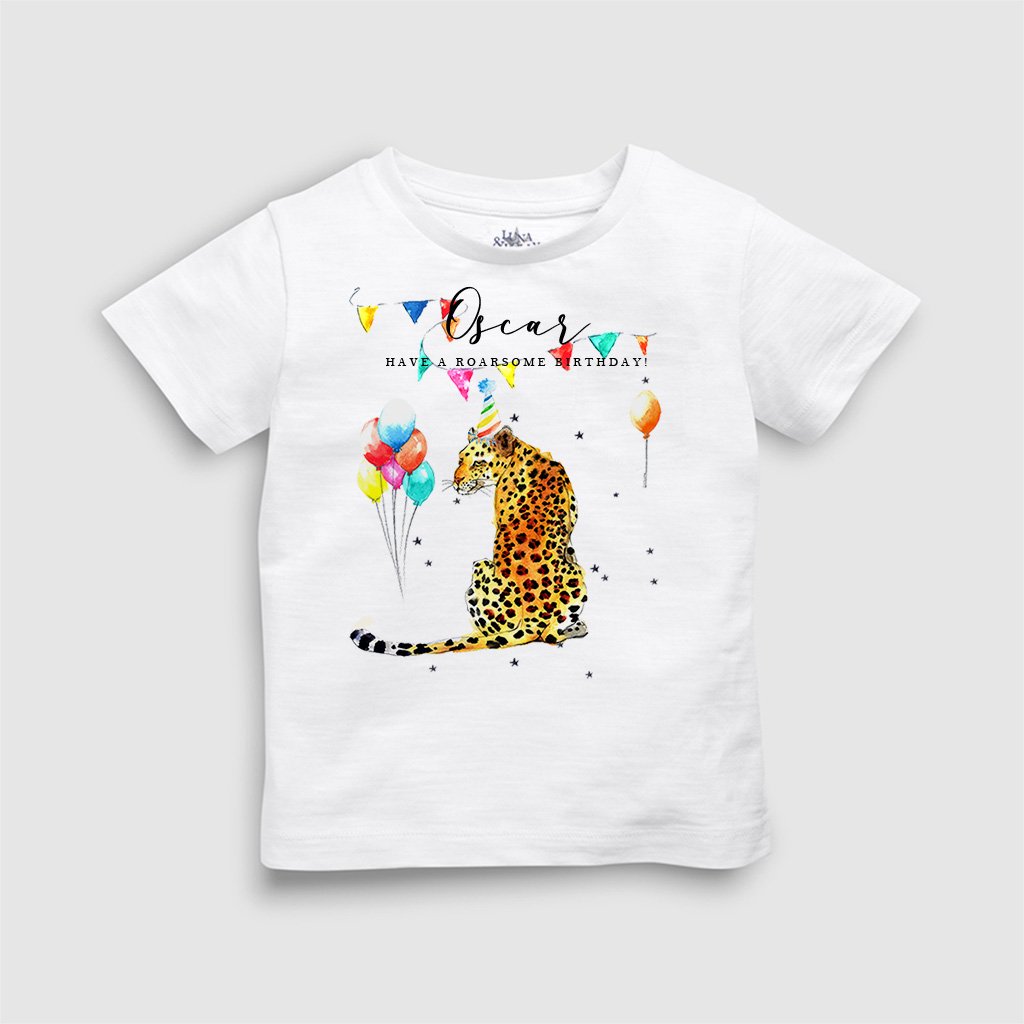 Leopard Birthday Tee