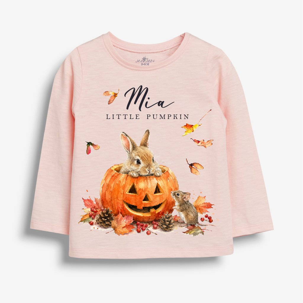 Little Pumpkin & Bunny Newborn Tee