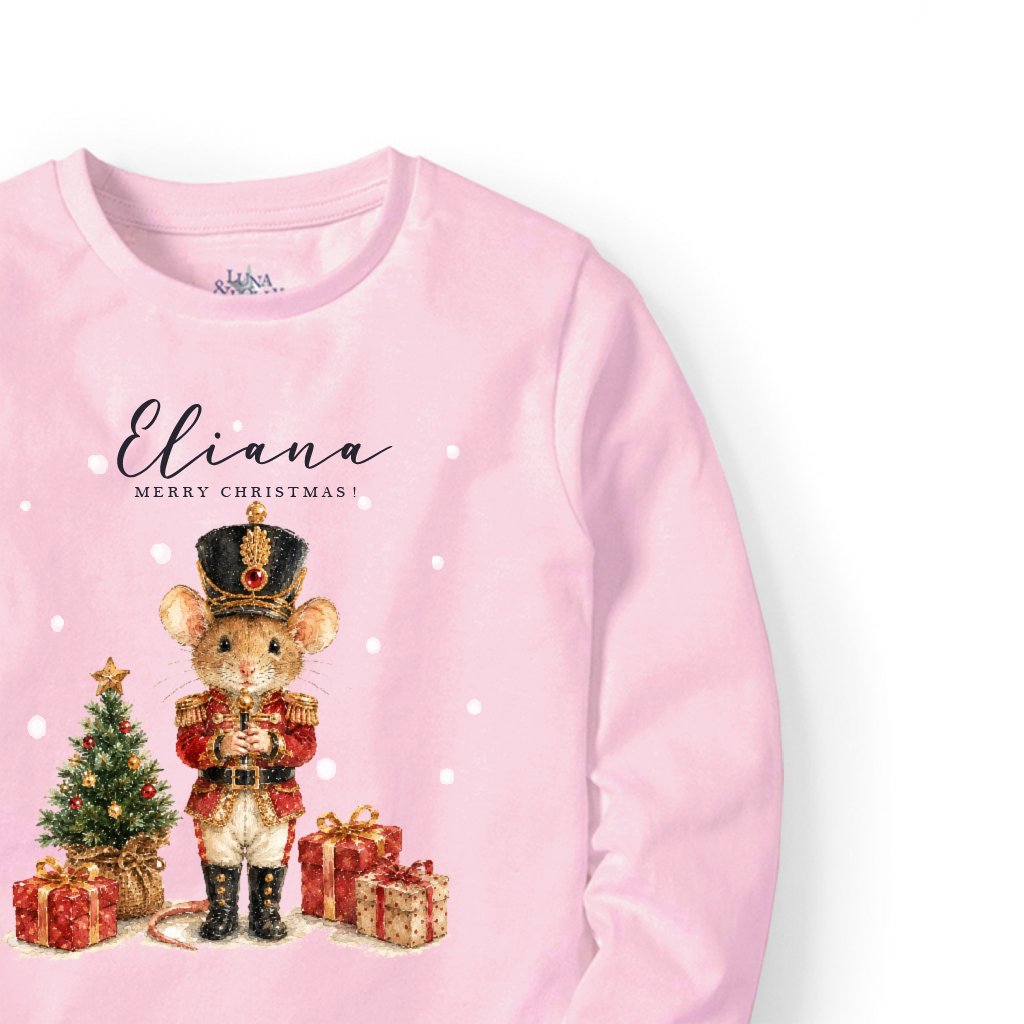 Christmas Nutcracker Mouse Tee - Image 3