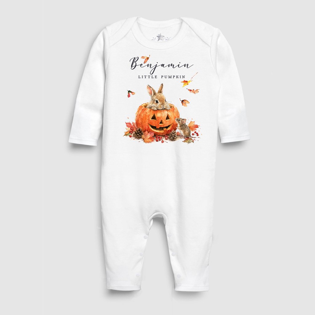 Little Pumpkin & Bunny Sleepsuit
