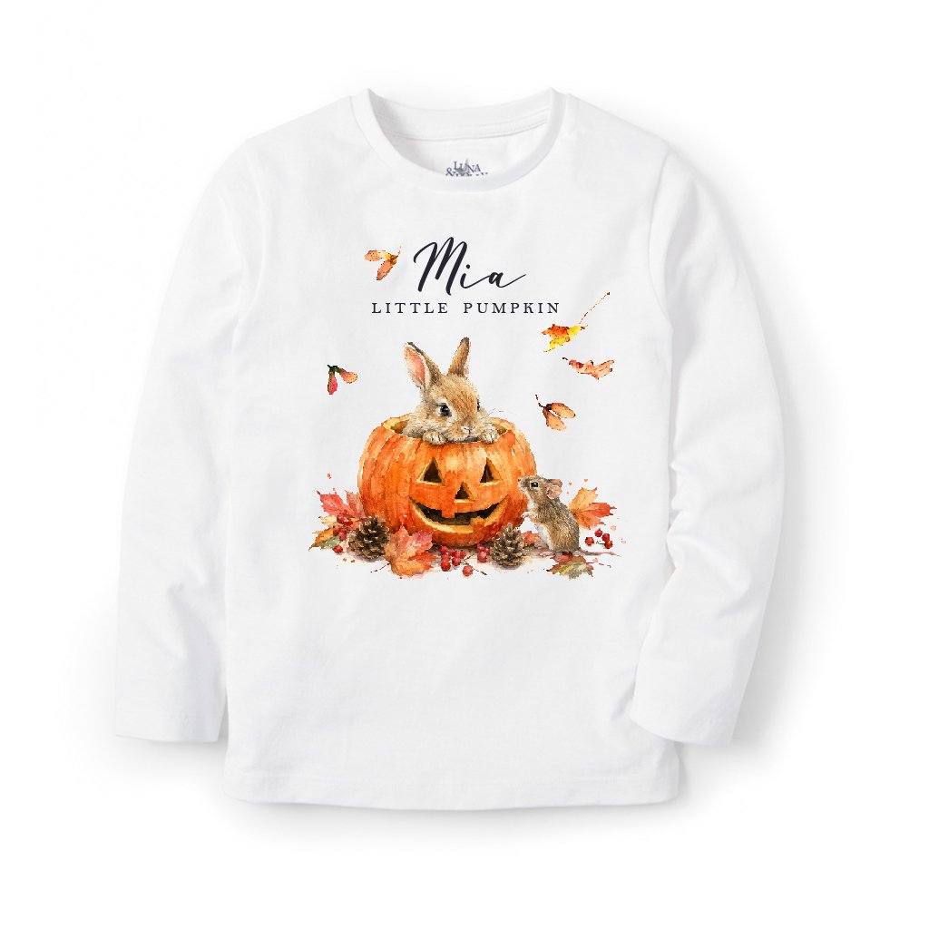 Pumpkin & Bunny Tee - Image 2