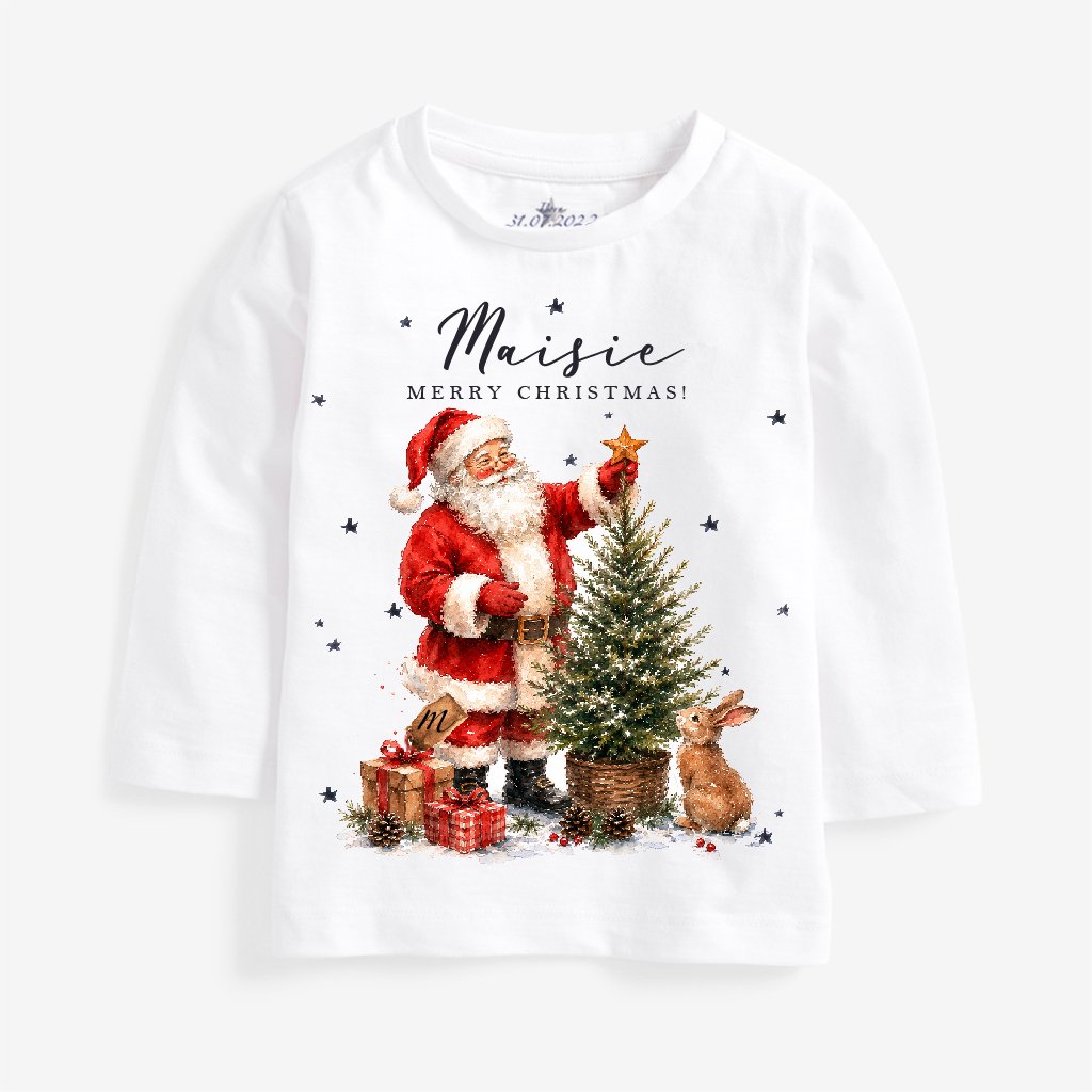 Santa Claus Newborn Tee