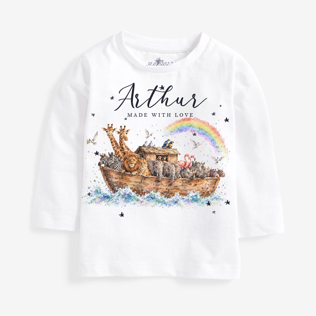 Noah's Ark Newborn Tee - Image 2