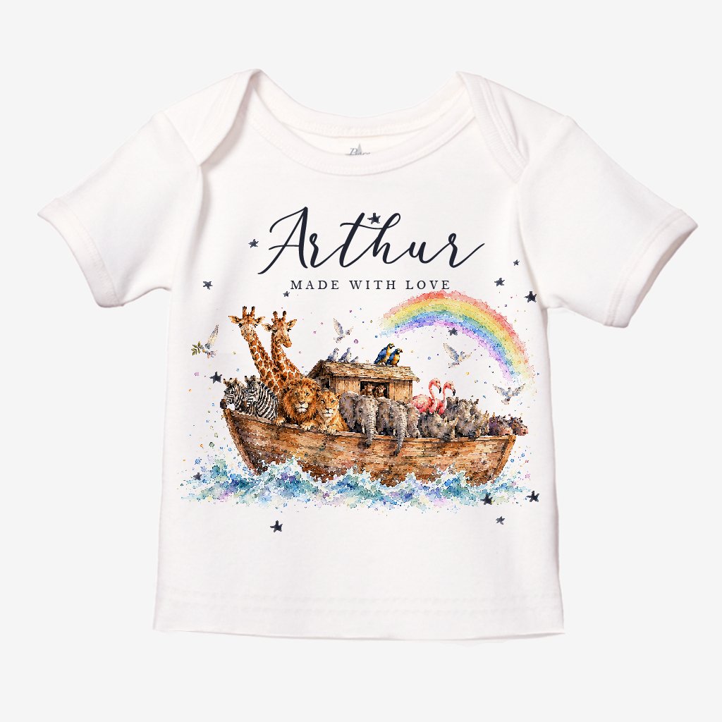 Noah's Ark Newborn Tee - Image 5
